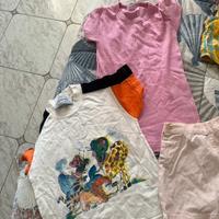 Set di abbigliamento bambina 4 anni