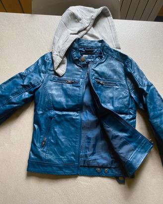 giacca di pelle bambino