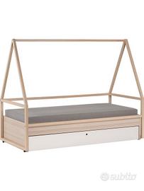 Letto a Capanna + Cassettone estraibile Marca Vox