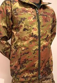 Giacca a vento vegetata