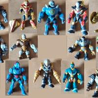 16 Gormiti 8 cm con braccia e gambe movibili