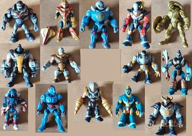 16 Gormiti 8 cm con braccia e gambe movibili