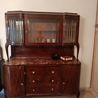 credenza antica  in stile chippendale