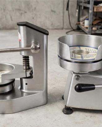 2 Presse per hamburger diam 10 e 18 cm