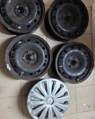 cerchi polo 5 volkswagen, seat,skoda, 15 pollici
