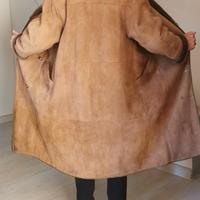 Cappotto Donna shearling montone anni '80