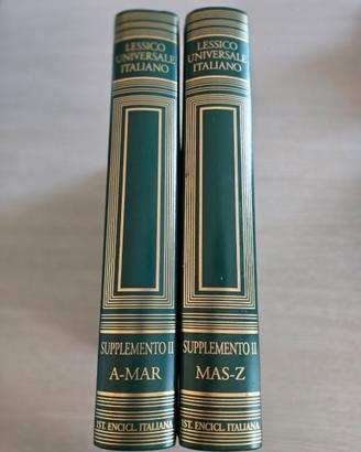 Enciclopedia Lessico Treccani Supplemento II 1998