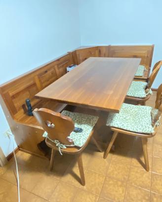Tavolo e panca