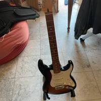 Fender stratocaster player series sunburst sss