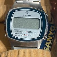 Orologio SANYO QUARTZ LCD