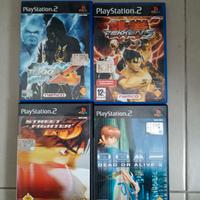 4 giochi ps2 PlayStation 2 picchiaduro Tekken ecc