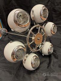 Lampadario Vintage Space Age Anni ‘70_6x Eye ball