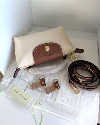 Longchamp Mini Off White Panna