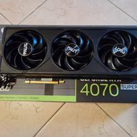 RTX 4070 super 12GB 3 ventole palit
