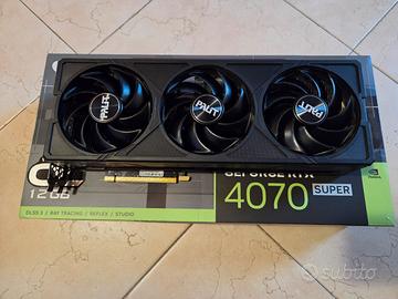 RTX 4070 super 12GB 3 ventole palit