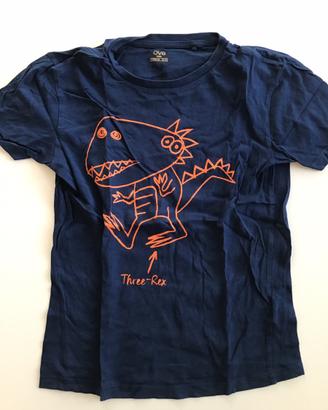 T-shirt bambino 10 anni t-rex