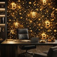 Carta da parati Bitcoin03- 290×290 cm