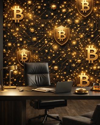 Carta da parati Bitcoin03- 290×290 cm