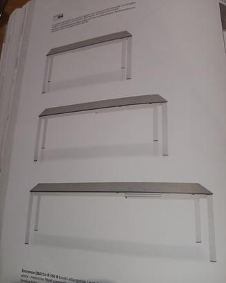 tavolo calligaris eminence allungabile