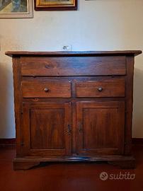 Credenza in noce massello