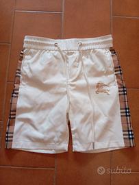 pantalone Burberry bianco