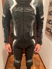 tuta moto divisibile pelle Axo tg 56