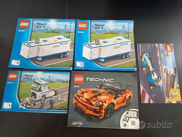 libretti di istruzioni lego