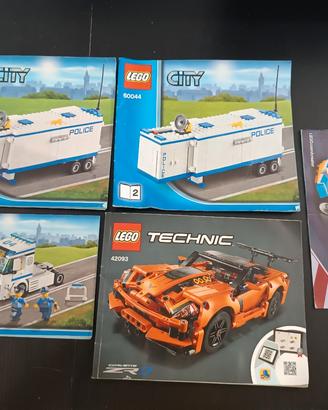 libretti di istruzioni lego