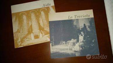 Fascicoli guida alle opere Aida e Traviata 1963