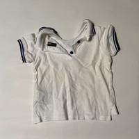 Camicia da bambino bianca Fendi