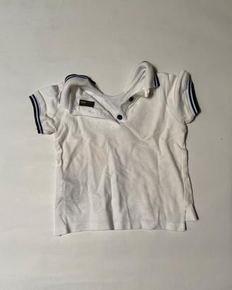 Camicia da bambino bianca Fendi
