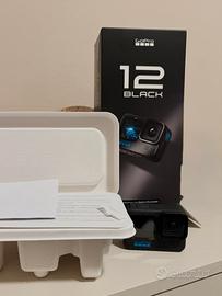 GoPro HERO 12 black come nuova+pellicola e cover