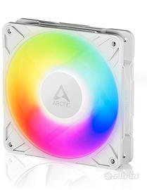 Artic fan 120mm reverse bianche rgb 6 pz