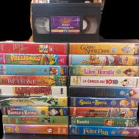 VHS videocassette film Disney e Warner Bros