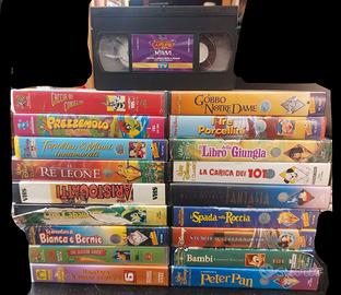 VHS videocassette film Disney e Warner Bros
