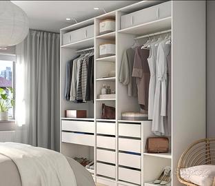 Pax ikea bianco senza ante