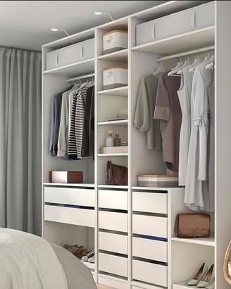 Pax ikea bianco senza ante