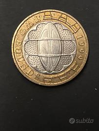 Moneta Two pound coppa del mondo rugby