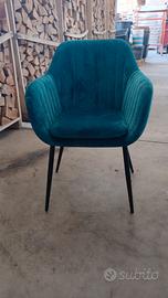 poltroncina turchese