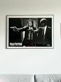 Poster Pulp Fiction vintage + cornice