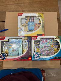 lotto 3 collezioni pokemon 30° anniversario