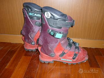 scarponi sci alpinismo marca Scarpa piede 36.5-38