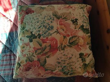 Set di 6 cuscini vintage con fantasia a fiori 