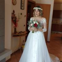 Vestito da sposa Nicole su misura