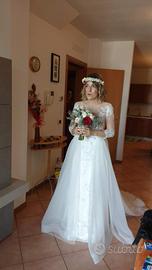 Vestito da sposa Nicole su misura