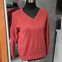 Maglione Zuiki color rame taglia M/L scollo v