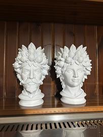 Teste di moro lui e lei limoni 25 cm