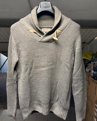 Maglione Alcott uomo marrone fango