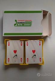 Carte Modiano Poker plastificate SIP 2 mazzi
