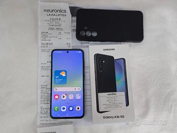 Samsung A36 5G Nero 128 Gb Ram 6 Gb nuovo